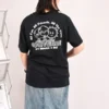 Maglietta a maniche corte Earth Moon Sun Taglie asiatiche “Nero”