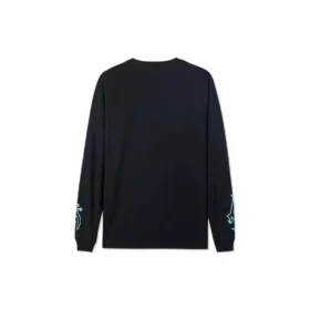 Maglietta a maniche lunghe con grafica Cactus Taglie asiatiche “Nero”