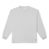 Maglietta a maniche lunghe con logo ricamato Gold Standard Taglie asiatiche “Grigio”