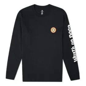 Maglietta a maniche lunghe Converse x Bugs Bunny Taglie asiatiche “Nero”