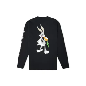 Maglietta a maniche lunghe Converse x Bugs Bunny Taglie asiatiche “Nero”
