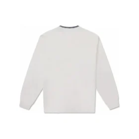 Maglietta a maniche lunghe Retro Chuck con taschino in tessuto fiammato Taglie asiatiche “Bianco” Maglietta a maniche lunghe Retro Chuck con taschino in tessuto fiammato Taglie asiatiche “Bianco”