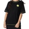 Maglietta casual Taglie asiatiche “Black Yellow”