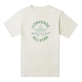 Maglietta Chuck Patch Infill Taglie asiatiche “Bianco Verde”