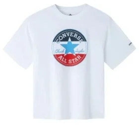 Maglietta Chuck Taylor All Star Patch Standard Fit Taglie asiatiche “Bianco”