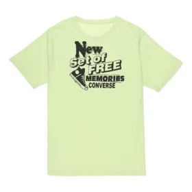 Maglietta Chuck Taylor All Star Summer Super Incredible Special Taglie asiatiche “Verde”