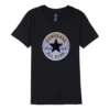 Maglietta Chuck Taylor All Star T-Shirt Taglie asiatiche “Black White”