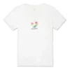 Maglietta classica Sun Fill Star Chevron Taglie asiatiche “Bianco”