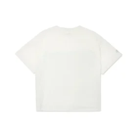 Maglietta con grafica Shapes Triangle Raglan Taglie asiatiche “Egret”