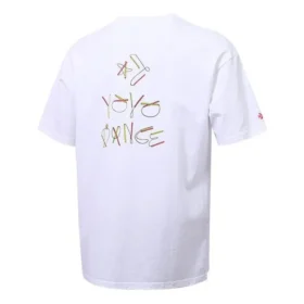 Maglietta con grafica YoYo Taglie asiatiche “Bianco”