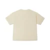 Maglietta con logo a fessura e cuciture a contrasto Taglie asiatiche “Beige”