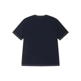 Maglietta con logo One Star Taglie asiatiche “Black BLue”