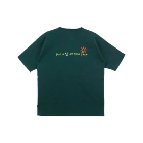 Maglietta con logo Put-a-Smile-On-Your-Face Taglie asiatiche “Verde”