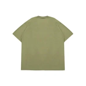 Maglietta con logo sul taschino Taglie asiatiche “Army Green”