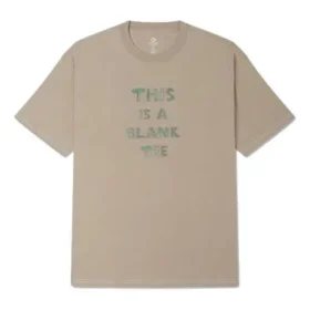 Maglietta con logo Taglie asiatiche “Beige”