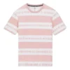 Maglietta con logo Wordmark Taglie asiatiche “Rosa”