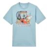 Maglietta con stampa Claw Machine Taglie asiatiche “Blu”
