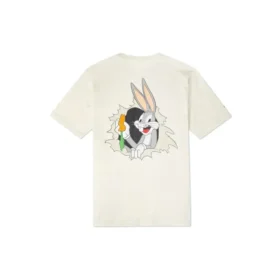 Maglietta con stampa Converse x Bugs Bunny Taglie asiatiche “Bianco”