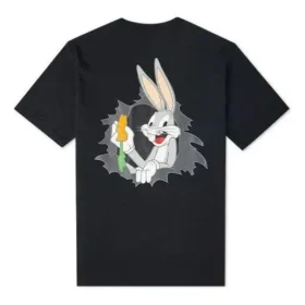 Maglietta con stampa Converse x Bugs Bunny Taglie asiatiche “Nero”