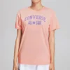Maglietta con stampa sportiva Taglie asiatiche “Pink Blue”