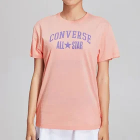 Maglietta con stampa sportiva Taglie asiatiche “Pink Blue”