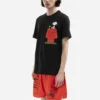 Maglietta con tasca Converse x Peanuts Taglie asiatiche “Black”