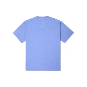 Maglietta con tasca ricamata Taglie asiatiche “Washed Indigo”