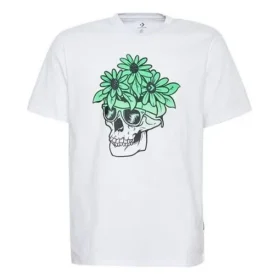 Maglietta con teschi e fiori Occhiali da sole Taglie asiatiche “White”