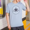 Maglietta con toppa Chuck Taglie asiatiche “Armory Blue”