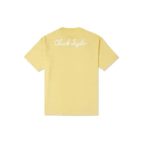 Maglietta con toppa Chuck Taylor Taglie asiatiche “Giallo”