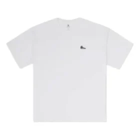 Maglietta con toppa Sneaker Loose Taglie asiatiche “Bianco”