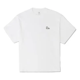 Maglietta con toppa Sneaker Taglie asiatiche “Bianco”
