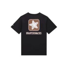 Maglietta Cons x Quartersnacks Taglie asiatiche “Nero”