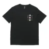 Maglietta Converse Creative Sports da uomo a maniche corte con collo rotondo, nera