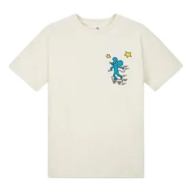 Maglietta Converse x Keith Haring Mouse Taglie asiatiche “Egret”