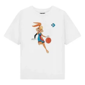Maglietta Converse x Space Jam A New Legacy Lola Taglie asiatiche “Bianco”