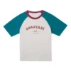 Maglietta da baseball con logo Taglie asiatiche “White Blue”
