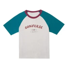 Maglietta da baseball con logo Taglie asiatiche “White Blue”