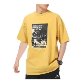 Maglietta da basket Chuck Taylor Washed Archive Taglie asiatiche “Giallo”