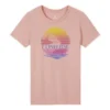 Maglietta Icon Remix Classic Taglie asiatiche “Rosa Giallo”