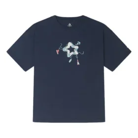 Maglietta in stile nautico Taglie asiatiche “Blu navy”