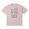 Maglietta oversize Block Party Taglie asiatiche “Rosa”