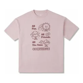 Maglietta oversize Block Party Taglie asiatiche “Rosa”