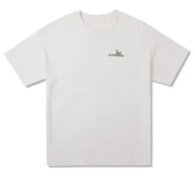 Maglietta oversize con stampa “Egret”