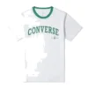 Maglietta Retro Chuck Arch taglie asiatiche “White Green”