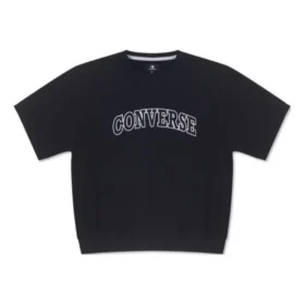 Maglietta Retro Chuck Crew taglie asiatiche “Nero”
