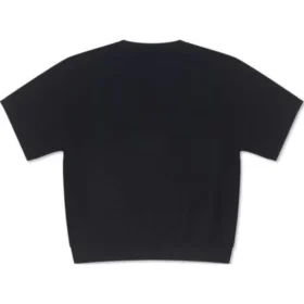 Maglietta Retro Chuck Crew taglie asiatiche “Nero”
