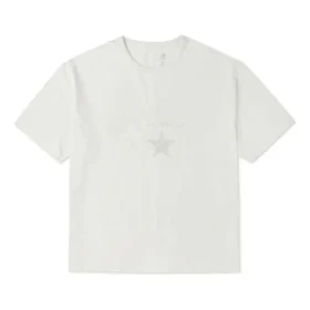 Maglietta ricamata Chuck 70S taglie asiatiche “Bianco”