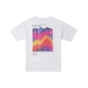 Maglietta Soundwaves Taglie asiatiche “Bianco”