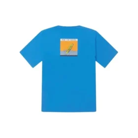 Maglietta Summer Verbiage Taglie asiatiche “Blu”
